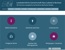 Tablet Screenshot of lkg-bochum.de